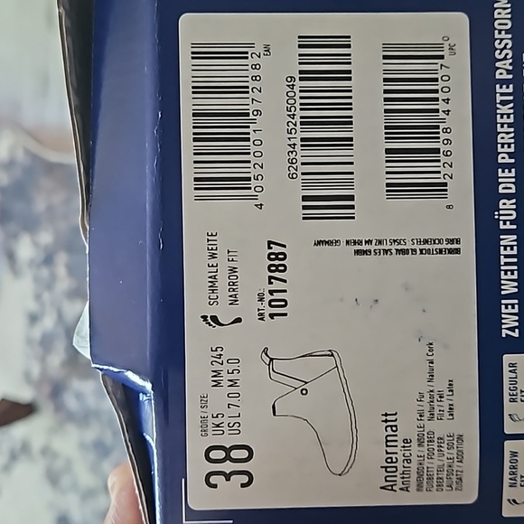 Birkenstock Andermatt Shealing Wool boots size 7 - Picture 7 of 8